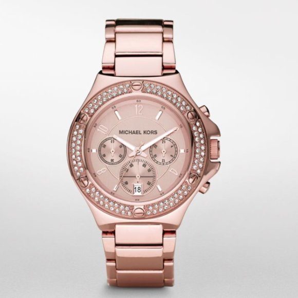 Michael Kors Rose Gold Watch main image 5